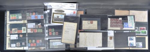 COLLECTION OF VICTORIAN & LATER STAMPS INCLUDING PENNY REDS