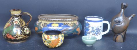 ROYAL COPENHAGEN, GOUDA, ZUID HOLLANDE POTTERY ETC