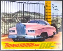 THUNDERBIRDS - DAVID GRAHAM - AUTOGRAPHED 8X10