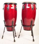 PAIR OF HEADLINER PERCUSSION INSTRUMENT CONGA'S