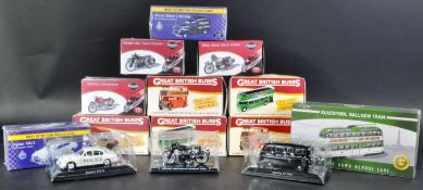 COLLECTION OF ATLAS EDITIONS DIECAST MODELS