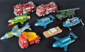 COLLECTION OF VINTAGE DINKY AND CORGI TOYS DIECAST MODELS