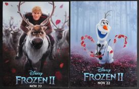 FROZEN II - JOSH GAD & JONATHAN GROFF AUTOGRAPHS - AFTAL