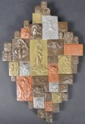 GIOVANNI SCHOEMAN (SA 1940-1980) - CAST RESIN ART NOUVEAU WALL PLAQUE