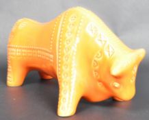 LONDI FOR BITOSSI (MANNER OF) STUDIO ART POTTERY BULL