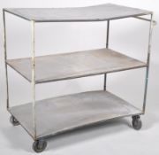 BELIEVED MILITARY USED INDUSTRIAL TROLLEY