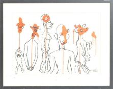 ALEXANDER CALDER (1898-1976) - DERRIERE LE MIROIR NO. 156 PRINT