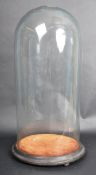 19TH CENTURY VICTORIAN GLASS SPECIMEN DOME AND STAND