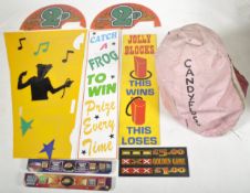 MIXED COLLECTION OF FAIRGROUND / AMUSEMENT ADVERTISING