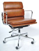 MANNER OF EAMES - CONTEMPORARY SOFT PAD OFFICE CHAIR