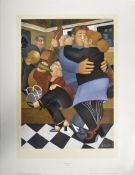 BERYL COOK (1926-2008) - SHALL WE DANCE - SIGNED PRINT