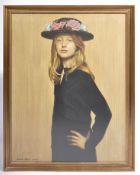 AFTER NORMAN HEPPLE - MID-CENTURY PRINT 'HER MOTHER'S HAT'