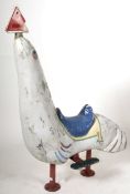 MID 20TH CENTURY FAIRGROUND CAROUSEL FIBERGLASS SEAL