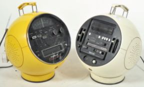 WELTRON - MODEL 2001 - PAIR OF SPACE AGE RADIOS