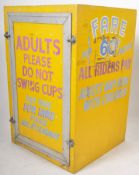 RETRO VINTAGE FAIRGROUND TEACUPS PRICE BOOTH