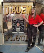 ROYAL DIADEM FLOUR - VINTAGE ADVERTISING - LARGE SHOP MIRROR