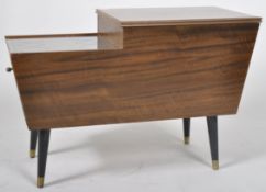 RETRO 1950S WALNUT COCKTAILS DRINKS CABINET