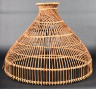 RETRO BAMBOO / WICKER CEILING / STANDARD LAMP LIGHT SHADE