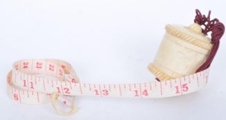 VINTAGE STYLE BONE TAPE MEASURE