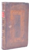 BISHOP PARKERS HISTORIES - 18TH CENTURY BOOK REGARDING THE RESTORATION TO 1680.
