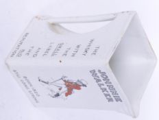 JOHNNIE WALKER WHISKY WATER JUG - GREEN & NEWPHEW LTD