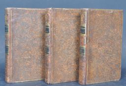 LIFE OF CHATHAM VOLS ANECDOTES OF THE EARL OF CHATHAM I,II,III