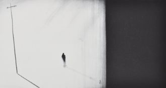 MACKENZIE THORPE (B.1956) - MAN & TELEGRAPH