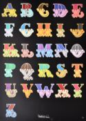 BEN EINE (B.1970) - CIRCUS ALPHABET, 2006