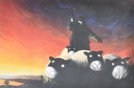 MACKENZIE THORPE (B.1956) - HIGH ON THE LAND