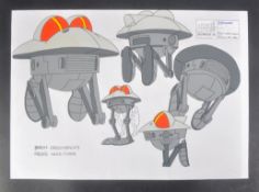 DANGER MOUSE (1981) – COSGROVE HALL FILMS – PRODUCTION USED ARTWORK