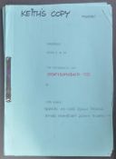DANGER MOUSE (1981) – COSGROVE HALL FILMS – PRODUCTION USED SCRIPT
