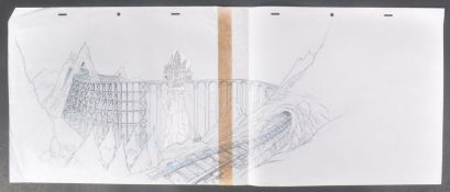 COUNT DUCKULA (1988) – COSGROVE HALL FILMS – PRODUCTION USED ARTWORK