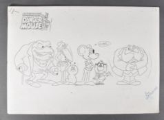 DANGER MOUSE (1981) – COSGROVE HALL FILMS – PRODUCTION USED ARTWORK