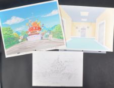 VICTOR & HUGO – COSGROVE HALL FILMS – PRODUCTION USED ARTWORK