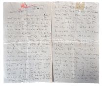 VALLABHBHAI PATEL – (1875-1950) – HANDWRITTEN LETTER