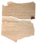 MAHATMA GANDHI - (1869-1948) - HANDWRITTEN LETTER