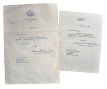 NELSON A. ROCKEFELLER (1908-1979) - TYPED SIGNED LETTER