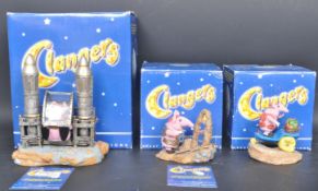 ROBERT HARROP – X3 CLANGER FIGURINES / STATUES