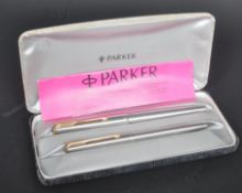 1970S PARKER FOUNTAIN PEN & MECHANICAL PENCIL