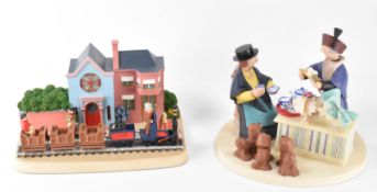 CAMBERWICK GREEN – ROBERT HARROP – X2 FIGURINES / STATUES