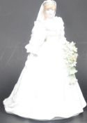 COALPORT VINTAGE BONE CHINA SCULPTURE OF PRINCESS DIANA