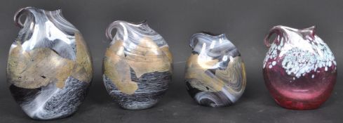 COLLECTION -STUDIO ART GLASS GREEN HALGH OF DERBYSHIRE