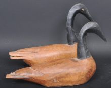TWO VINTAGE 20TH CENTURY DANISH ORNAMENTAL DUCKS