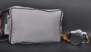 NIKON FG 35MM - CAMERA - BINOCULARS - VIVITAR LENS & FLASH