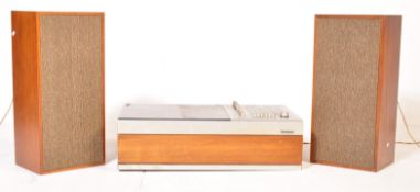 GARRARD & GRUNDIG RECORD PLAYER AND TURNTABLE