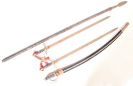 COLLECTION OF REPLICA 20TH CENTURY WEAPONS