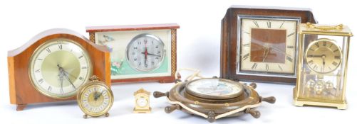 COLLECTION OF VINTAGE RETRO CLOCKS