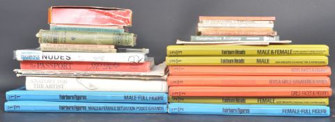 COLLECTION OF ARTISTS STILL LIFE ANATOMICAL REFERENCE BOOKS