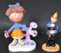 MAGIC ROUNDABOUT – ROBERT HARROP – X2 FIGURINES / STATUES