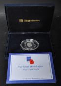 ELIZABETH II ROYAL BRITISH LEGION SILVER POPPY COIN